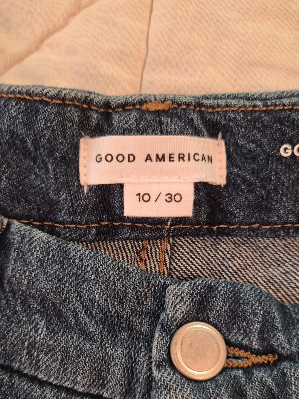 Good American 'Good Petite' Bootcut Jeans Size 10/30 - Picture 9 of 12